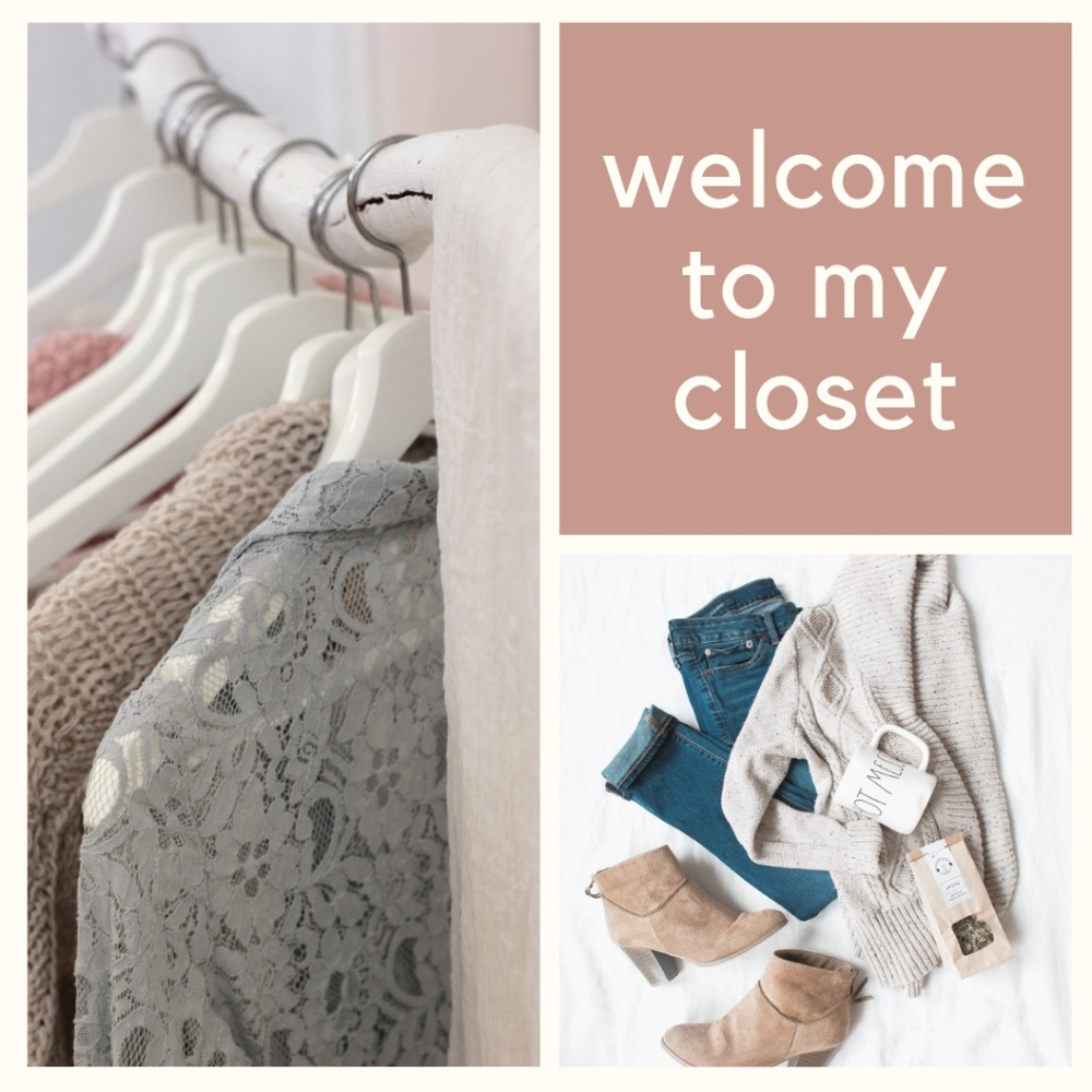 Learn more about me and my closet!